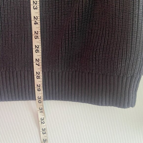 Duluth Trading Co Mens Size XL Brigadier Button Mock Sweater Blue Gray ($99.95) - Picture 11 of 12